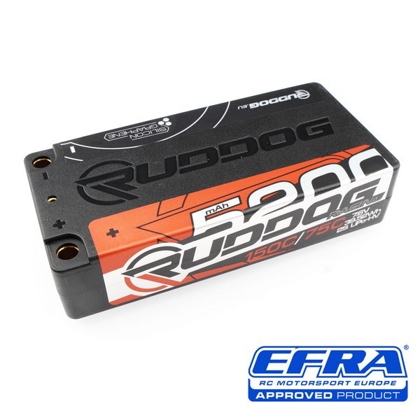 RUDDOG Racing 5200mAh 150C/75C 7.6V LCG Short