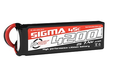 RC Plus Li-Po Batterypack Sigma 45C 4200mAh 7.4V