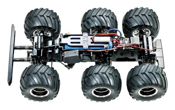 58646 Tamiya 1/18 Konghead 6x6 (G601) Monster Baukasten Kit