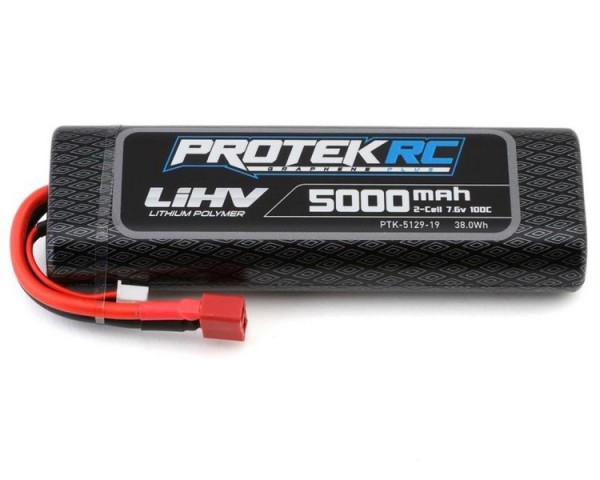 ProTek RC2S 7.6V/5000mAh 100C Si-Graphene HV LiPo