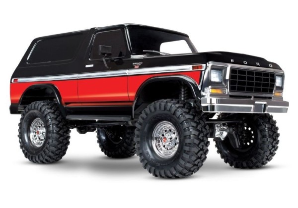 TRAXXAS TRX-4 79 Ford Bronco Schwarz/Rot 1/10