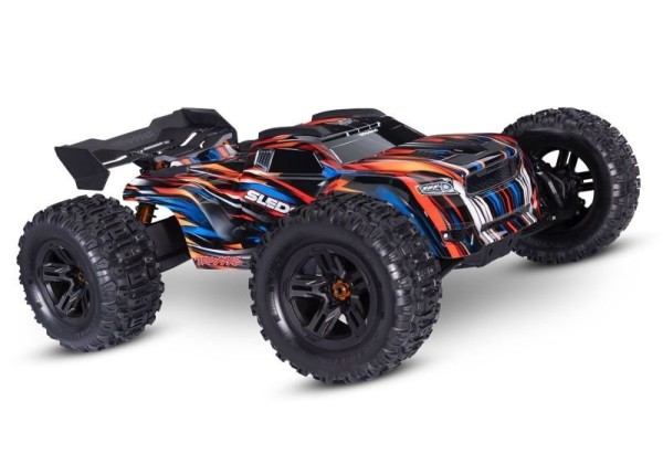 TRAXXAS SLEDGE 4x4 belted orange 1/8 Monster-Truck