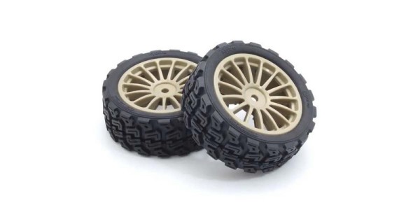 Verklebte Reifen Rally Tires 1:10 Kyosho Fazer FZ02-R (2)