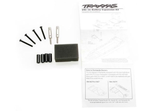 3725X Traxxas Battery Expansion Kit Rustler
