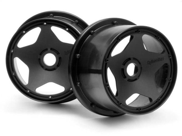 3226 BAJA 5B - SUPER STAR WHEEL BLACK (120x75MM/