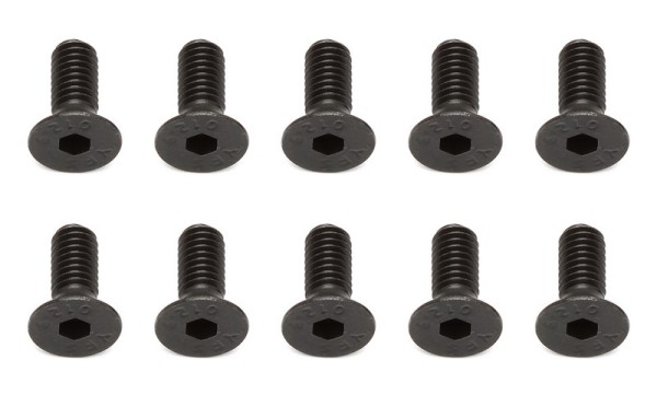 81262 Asso Screws 4x10 mm FHCS