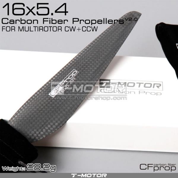 T-Motor Carbon Fiber Prop CW & CCW 16 x 5.4