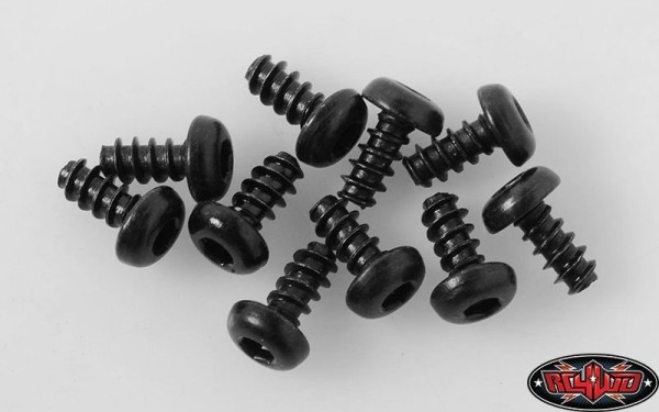 RC4WD Button Head Self Tapping Screws M3 x 6mm