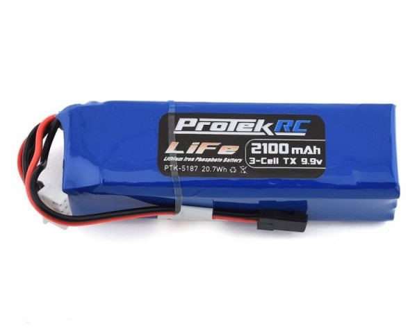 ProTek RC 9.9V/2100mAh LiFe Futaba. JR. Spektrum.