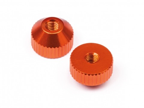 112757 D413 - THUMB SCREW M3 (ORANGE/2PCS)