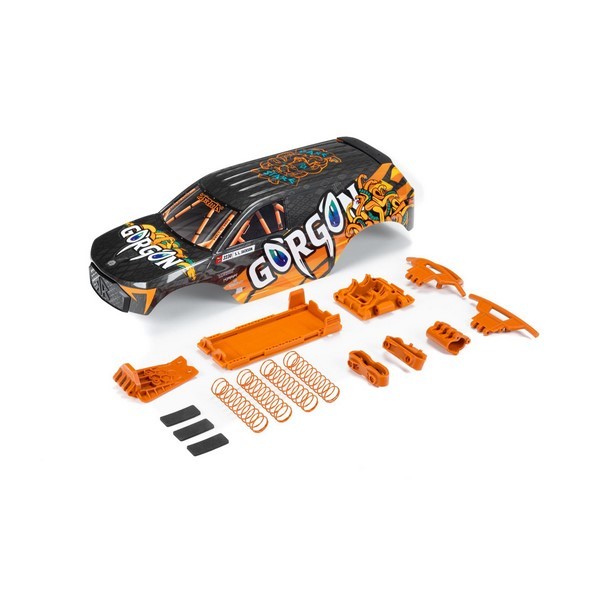 ARA402357 Arrma GORGON Painted Body Set Orange