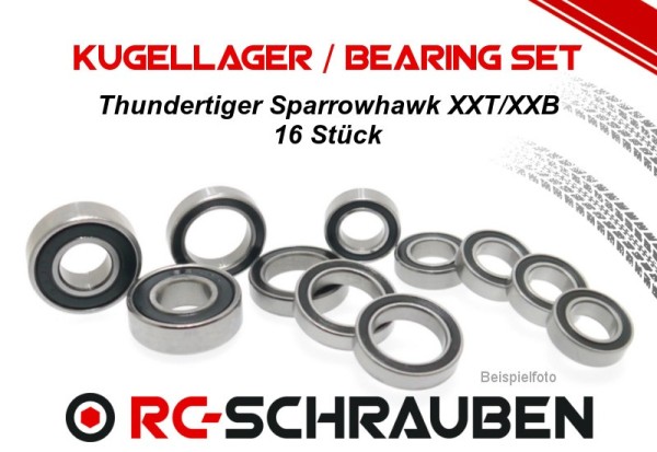 Kugellager Set (2RS) Thundertiger Sparrowhawk XXT/