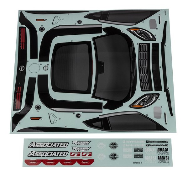 31924 Team Associated Apex2 Sport Nissan Z Decal Sheets