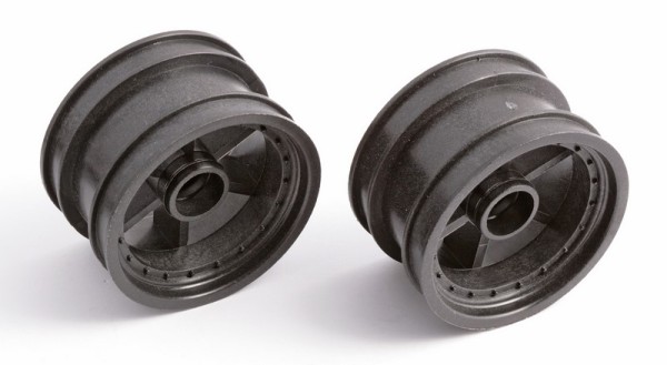 8881 Asso Front Wheels black