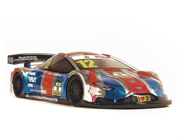 ZooRacing Wolverine MAX 1/10 Touring Car Karosserie LW 0.5mm LIGHTWEIGHT CLEAR