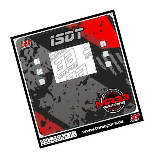 MR33 Sticker ISDT K2 Air Charger by 33Graphix