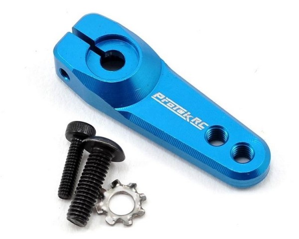 ProTek RC 25T-ProTek Alu Servo Horn klemmbar blau