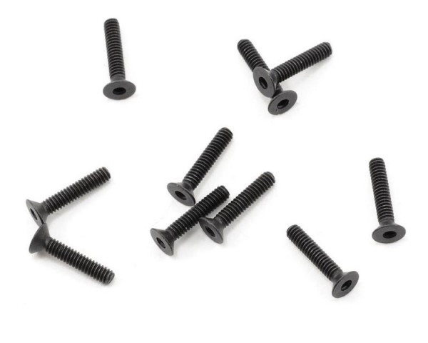 ProTek RC 2x10mm Flachkopfschrauben (10)