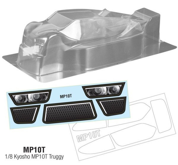 TeamC 1/8 KYOSHO MP10T TRUGGY Karosserie
