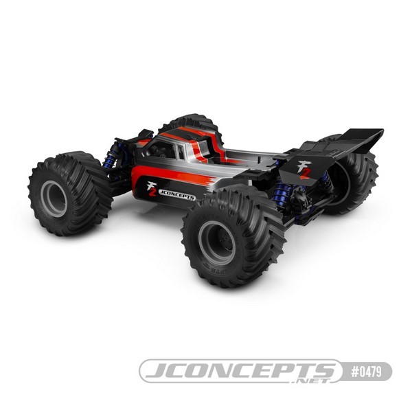 JConcepts F2 - Traxxas Sledge Karosserie Klar