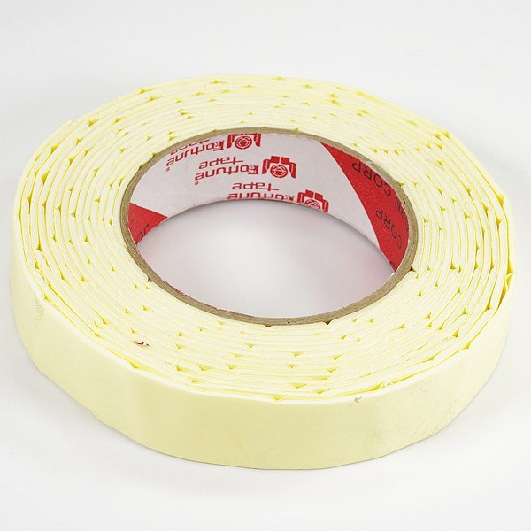 DOUBLE SIDED/SERVO TAPE 25mm x 4.5M ROLL 2mm