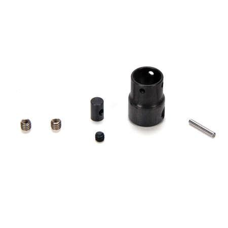 LOSB3582 CCR Ctr Driveshaft CV Yoke, Cpler