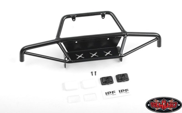 RC4WD Tri-X Steel Stinger Front Bumper w/ IPF Ligh