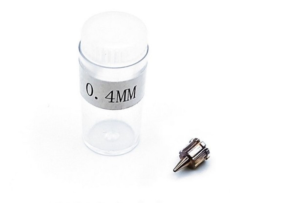 Bittydesign Hybrid Nozzle thread-less std. 0,4mm for Caravaggio gravity-feed airbrush dual-action