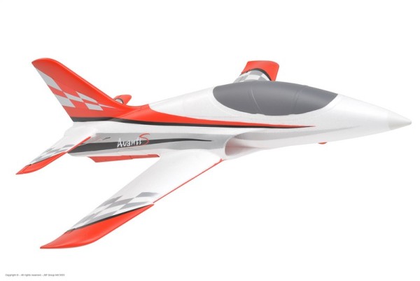 Arrows RC Flugzeug Avanti 50mm EDF - 640mm - PNP mit Vector Gyro System