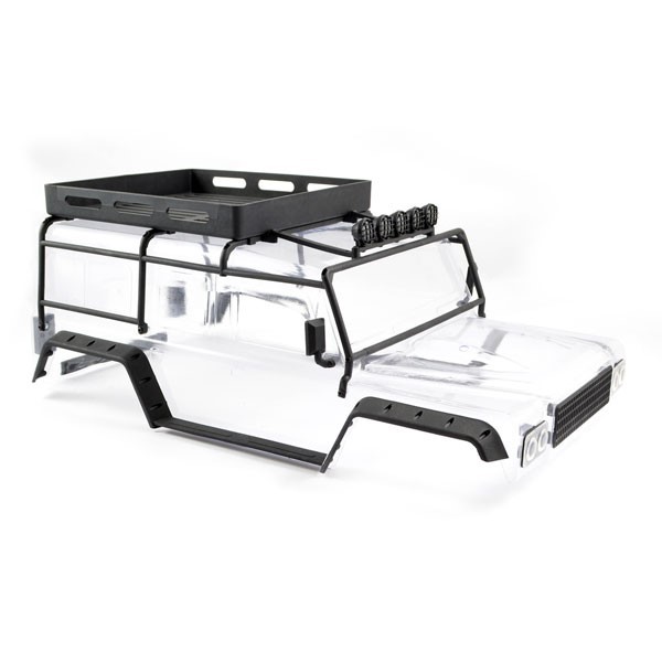 FTX KANYON CLEAR 1/10 BODY ROLL CAGE SPOTLIGHTS