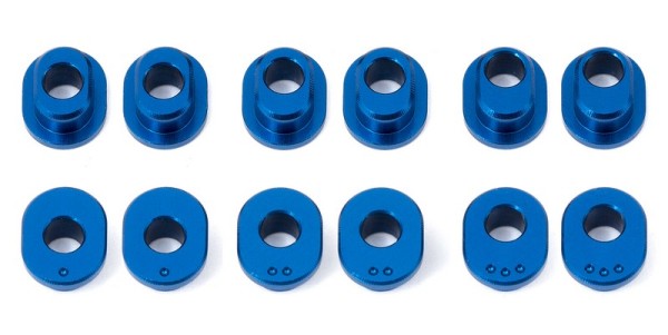 4746 Asso RC12R6 FT Track Width Bushings aluminum