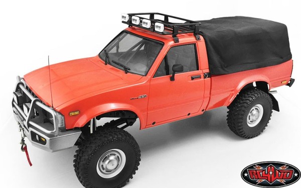 RC4WD Bed Soft Top w/Cage RC4WD Mojave II Schwarz