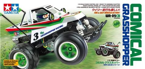 Tamiya Comical Grasshopper WR02CB Fun Wheelie Buggy Baukasten