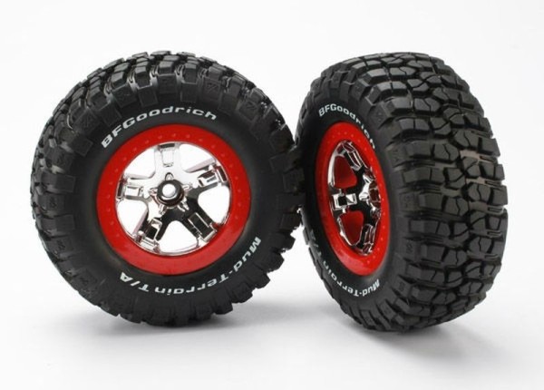 5869 Traxxas Reifen Kompletträder BFGoodrich Mud-Terrain Short Course 2WD Front