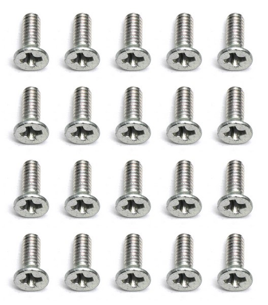 25195 Asso Screws 2x6 mm FHPS