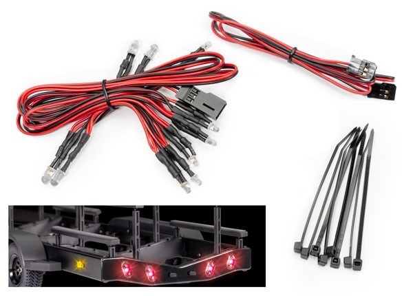 10349 Traxxas LED-Licht Kabelbaum 10350 Trailer