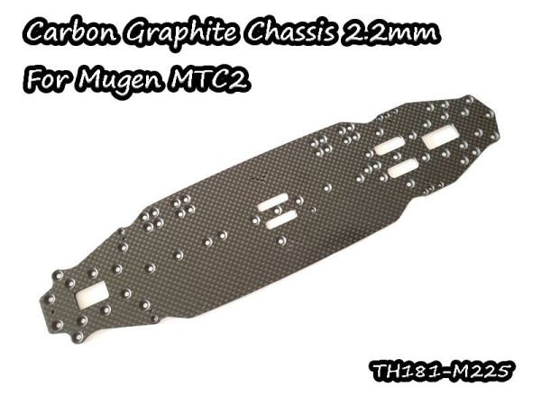 Vigor Carbon Graphite Chassis 2.25mm for Mugen MTC