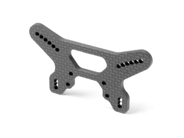 362088 Xray XB4'24 Stossdämpferbrücke vorne CARBON 3.5MM - BREIT