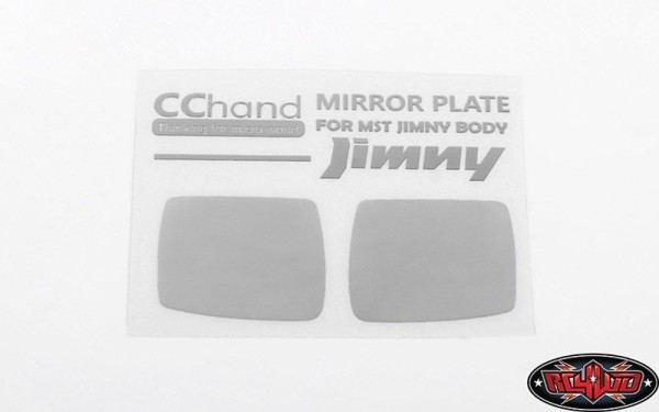 RC4WD Mirror Decals for MST 1/10 CMX w/ Jimny J3