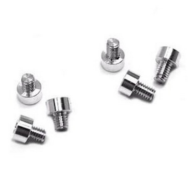 Trinity X-Factor (6pc) Aluminum Screw Kit (Silver)