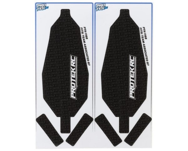 ProTek RC Chassis Protector Schwarz Asso B7 (2)