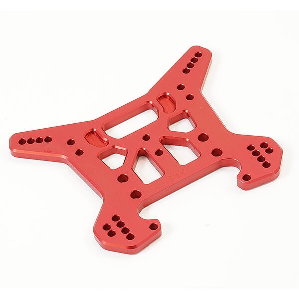 FTX DR8 REAR ALUMINIUM 5MM CNC SHOCK TOWER - RED