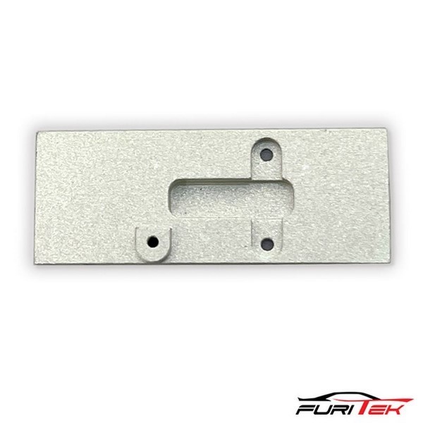 FURITEK FCX24 RAMPART ALU FLAT SKID PLATE - SCX24