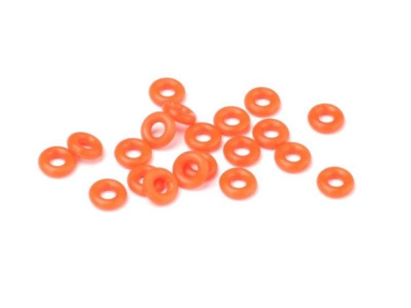 114674 SILIKON O-RING P-3 (#40/ORANGE/20ST)