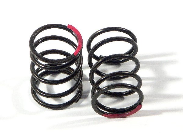 HB6547 RACING SHOCK SPRING 14X25X1.5MMX5.25 Red