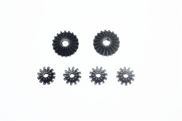 GPM Stahl Differential Zahnrad Set gehärtet (6) für ARRMA 1/7 und 1/8 Fahrzeuge