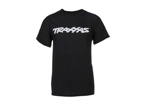 1363-L Traxxas BLACK T-SHIRT TRX LOGO LG