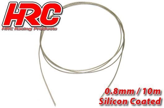 HRC31271C08 Steel Wire 0.8mm Silicone Coated soft