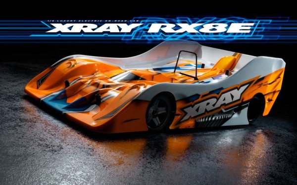 XRAY RX8E 2023 - 1/8 Elektro ON-ROAD CAR Pancar Glattbahner