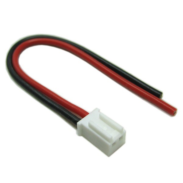 MALE MICRO CONNECTOR WITH 10CM 20AWG SILICONE WIRE